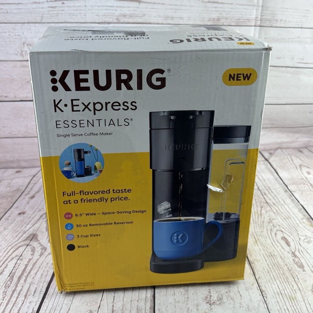 Keurig K Express Essentials Coffee Maker Single Serve K Cup Black